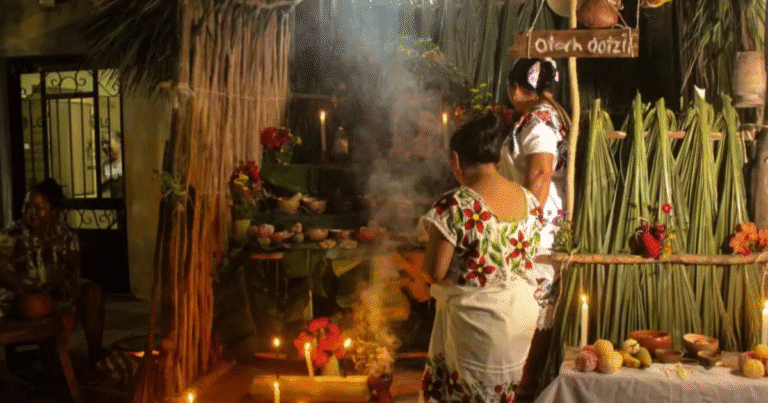 bix el ritual yucateco de despedida de las ánimas