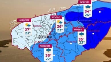 Clima en Yucatán: se espera lluvias ligeras en la tarde