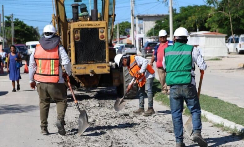 Erik Rihani e INCAY impulsan la rehabilitación vial en Flamboyanes