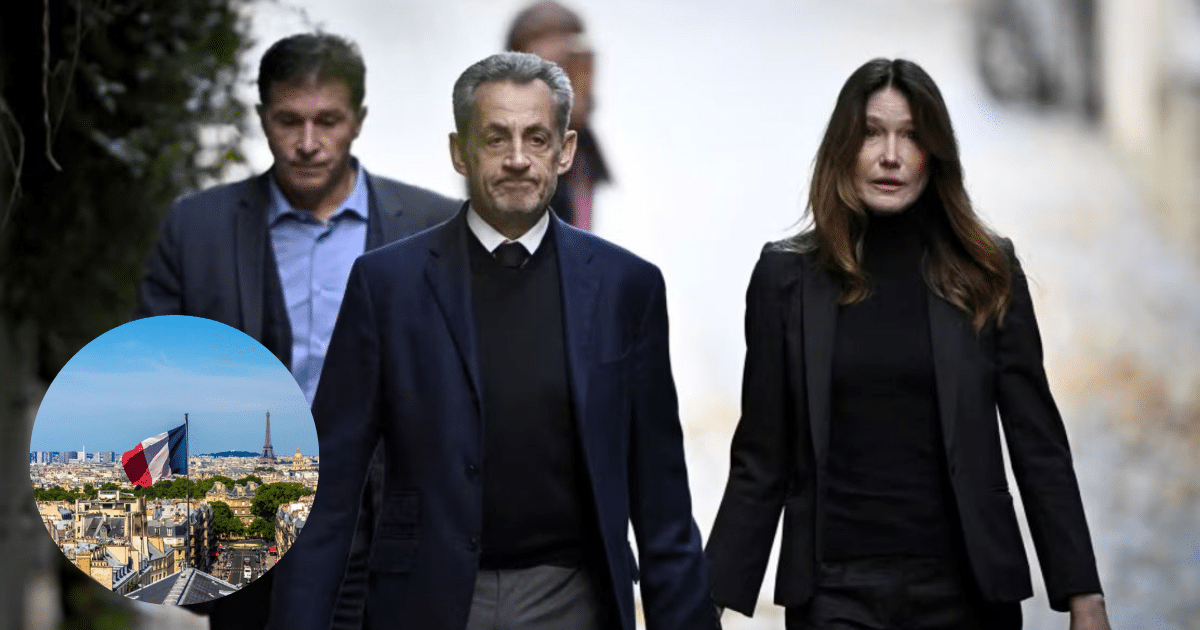 Cárcel para el expresidente Nicolas Sarkozy ingresa a prisión y denuncia un “escándalo judicial” en Francia