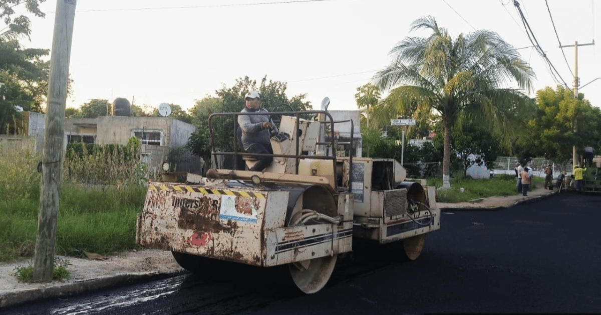 cecilia patrón atiende necesidades del sur de mérida con mejoras viales en el roble