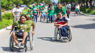cecilia patrón encabeza rodada por el día mundial de la parálisis cerebral en mérida