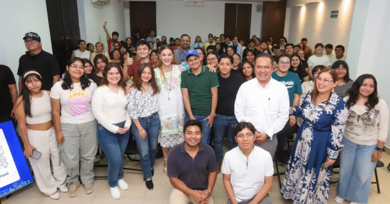 Cecilia Patrón impulsa el bienestar emocional y la participación juvenil en Mérida