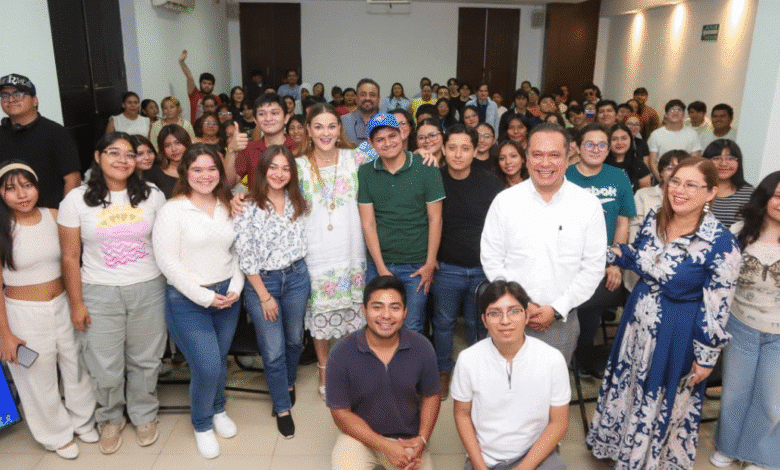 Cecilia Patrón impulsa el bienestar emocional y la participación juvenil en Mérida