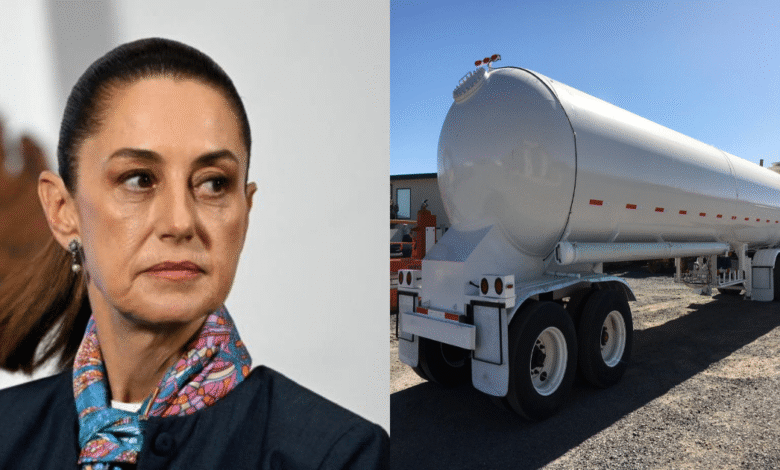 Claudia Sheinbaum anuncia centro de monitoreo para vigilar pipas de gas LP