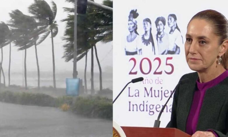 Claudia Sheinbaum cancela visita a Chalco, trabaja en emergencia
