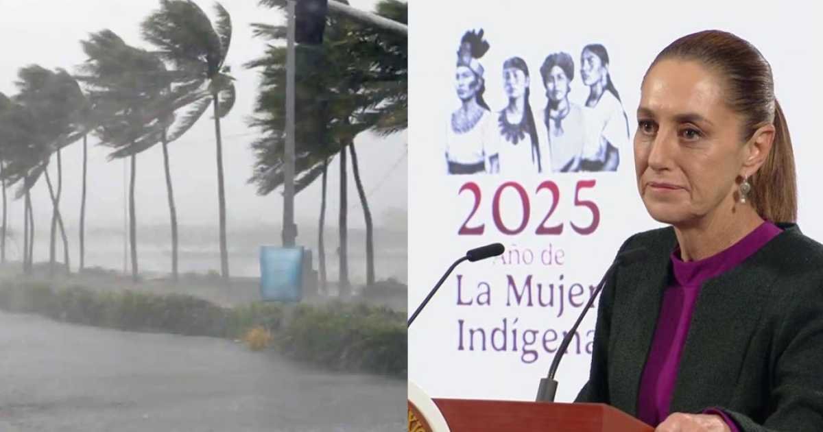 Claudia Sheinbaum cancela visita a Chalco, trabaja en emergencia