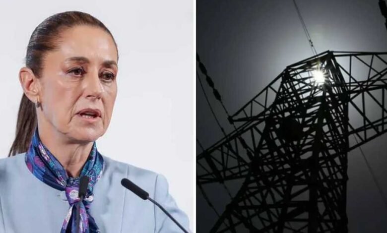 Claudia Sheinbaum informa restablecimiento de energía eléctrica