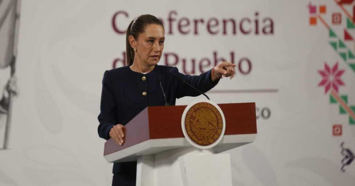 Claudia Sheinbaum rechaza promoción de voto en estados afectados por lluvias