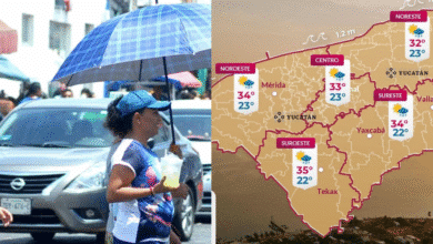 Clima en Yucatán se espera un día caluroso