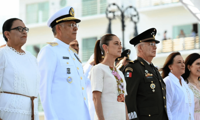 En la ceremonia, en la que también se conmemoraron los 201 años de la promulgación de la Constitución de 1824, señaló que para defender la soberanía se necesitan valores en las personas y en las instituciones