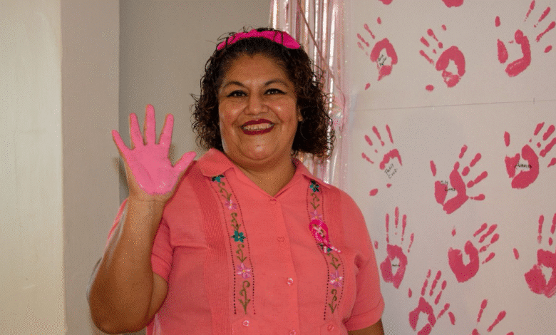 Yéssica Mendoza León compartió su historia en el Hotel Costa Club de Progreso para fomentar la detección temprana y la prevención entre mujeres y hombres