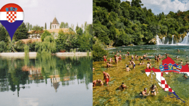 El milagro esmeralda Krka, el tesoro de Croacia donde puedes nadar entre cascadas y monasterios