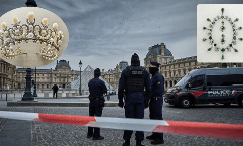 El robo del siglo Ladrones se llevan 8 joyas de la corona francesa del Museo del Louvre