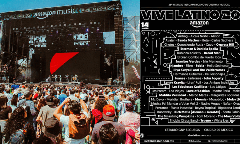 El Vive Latino 2026 anuncia un cartel histórico con Lenny Kravitz y Los Smashing Pumpkins