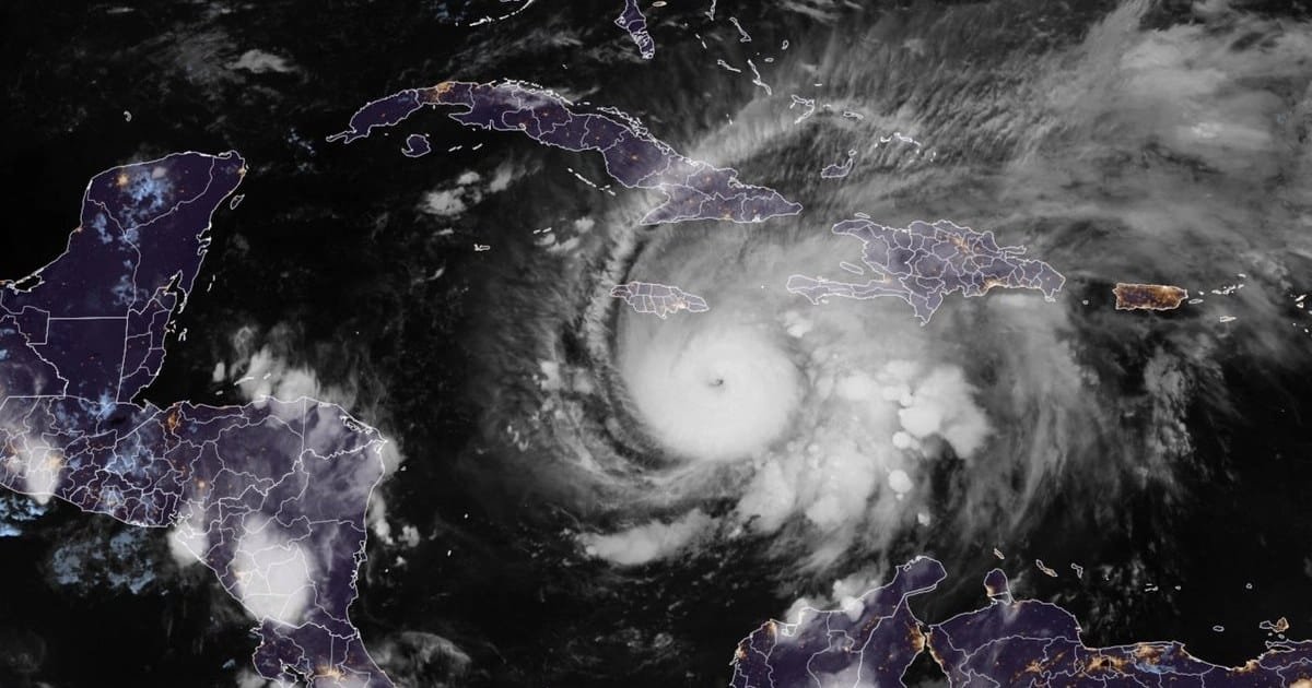 Huracán Melissa alcanza categoría 4 cerca de Jamaica (Foto de internet)