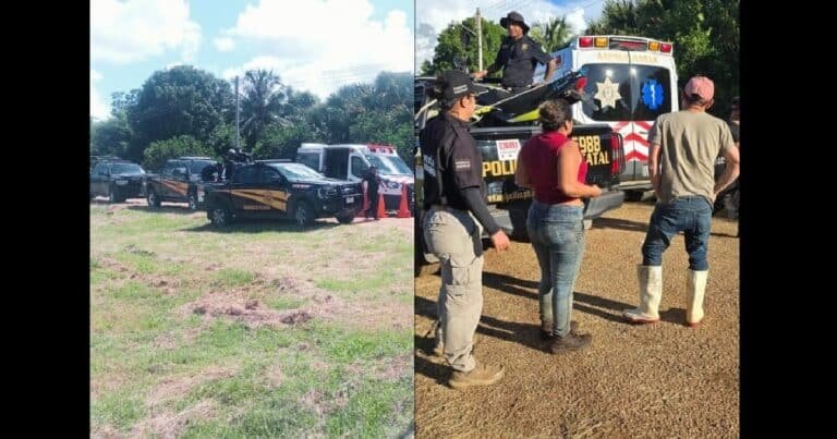 Localizan con vida a pareja extraviada en los montes de Tekax, tras intensa búsqueda