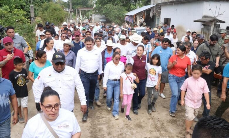 Claudia Sheinbaum continúa recorridos de supervisión por Pantepec, Puebla: "Nada se va a quedar sin arreglo"