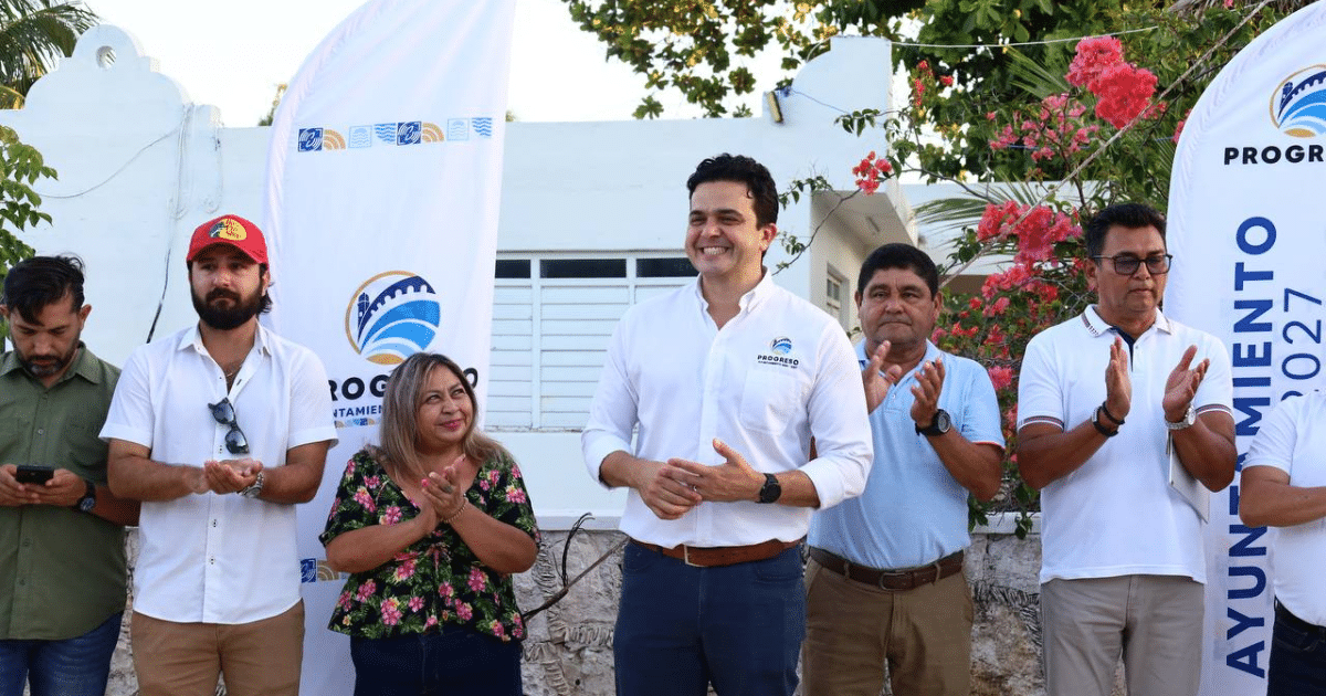 Erik Rihani refuerza la seguridad en Chicxulub con nuevas luminarias