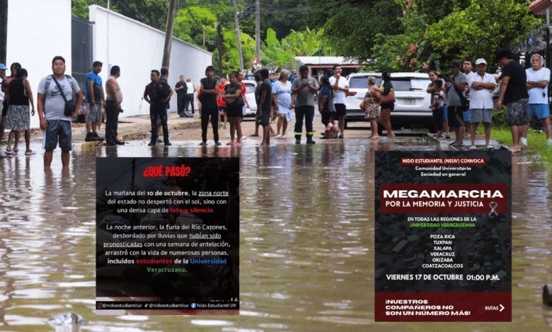 Estudiantes de la UV convocan a marchas masivas por la tragedia de Poza Rica