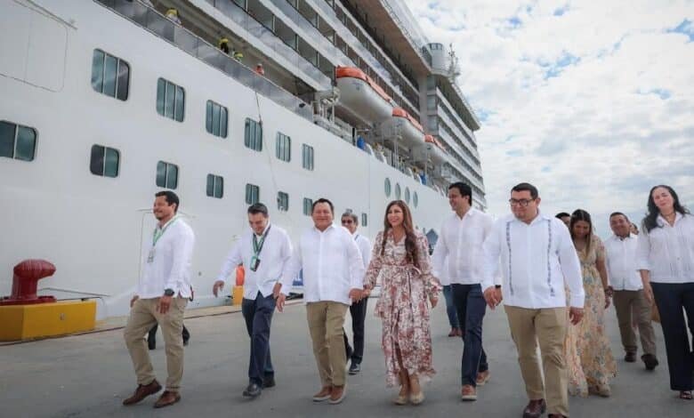 Carnival Spirit llega a Progreso y consolida a Yucatán como líder en cruceros