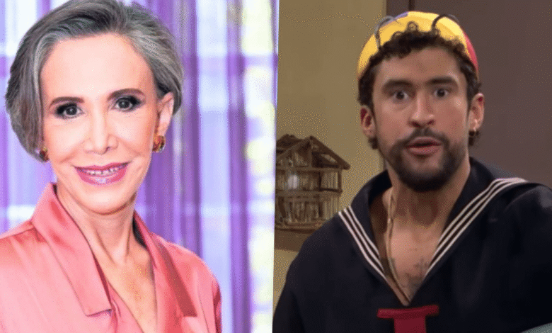 Florinda Meza reacciona al sketch de Bad Bunny sobre “El Chavo”