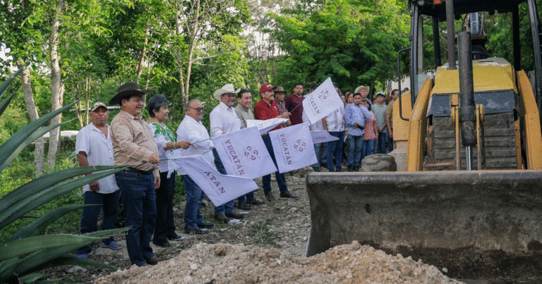 gobierno de yucatán impulsa el desarrollo agrícola en sudzal con riego solar y nuevos caminos rurales
