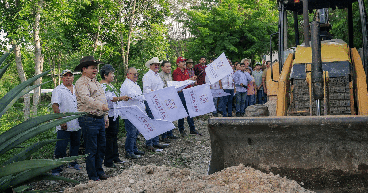 gobierno de yucatán impulsa el desarrollo agrícola en sudzal con riego solar y nuevos caminos rurales
