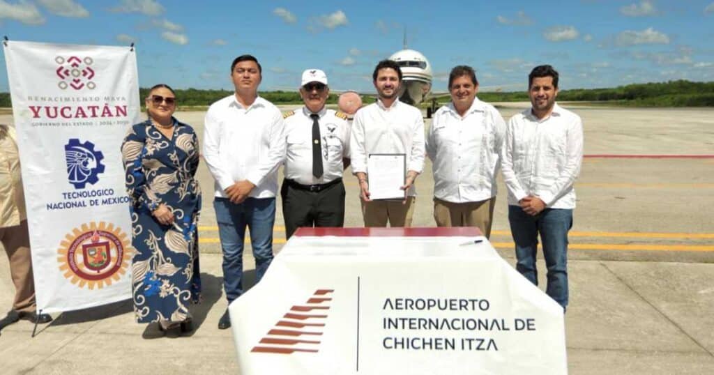 inauguran primer hangar y taller aeronáutico en el aeropuerto internacional de chichén itzá (2)
