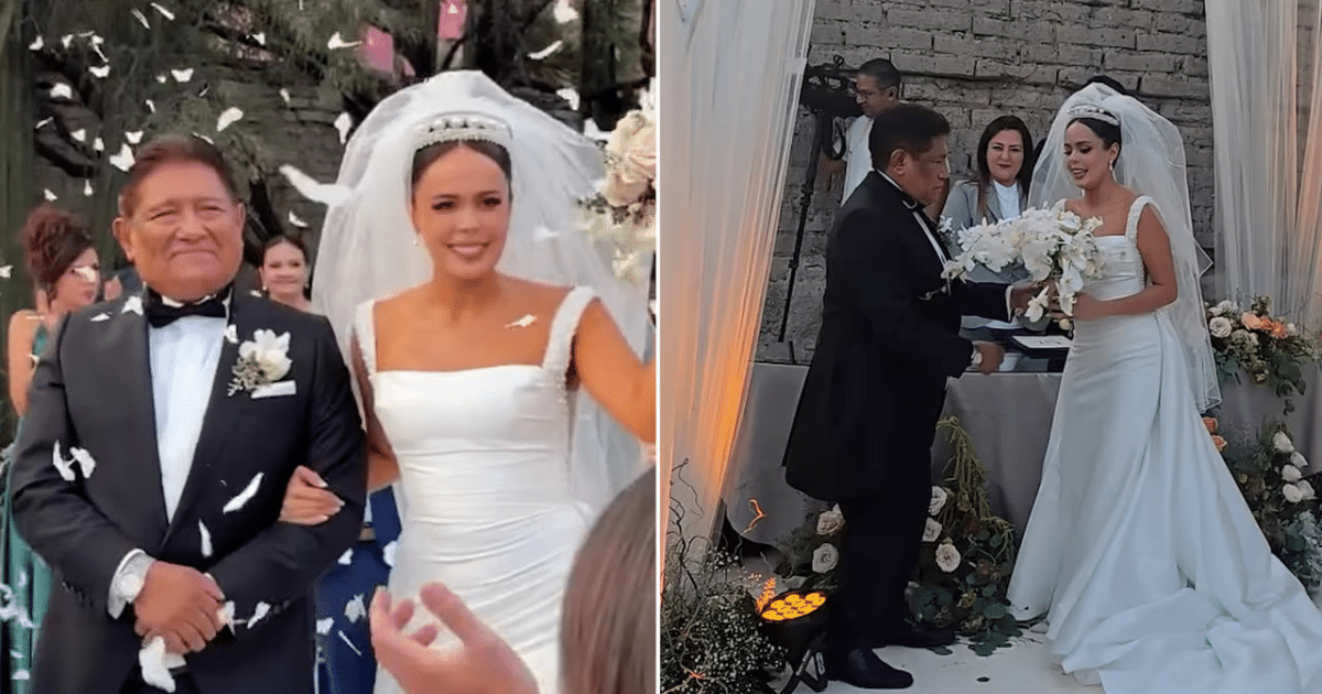 Juan Osorio se casa con Eva Daniela, 38 años menor que él
