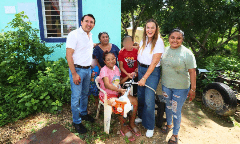 la alcaldesa, cecilia patrón, fortalece la justicia social con apoyos de gestión en comisarías de mérida