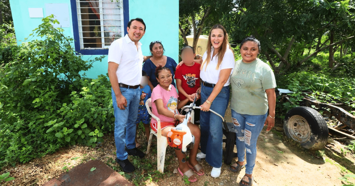 la alcaldesa, cecilia patrón, fortalece la justicia social con apoyos de gestión en comisarías de mérida