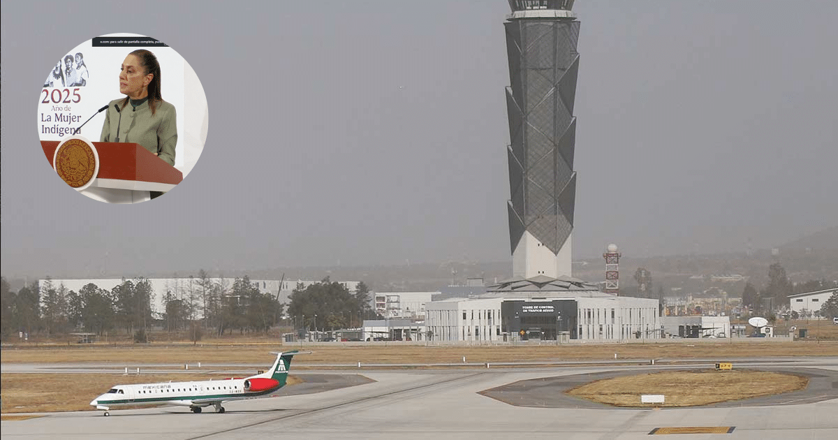 La defensa del AIFA Presidenta Sheinbaum rechaza la medida de EE. UU. y la califica de unilateral