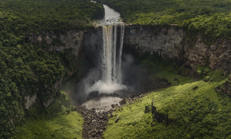 La leyenda que salta al vacío Kaieteur Falls, la joya oculta de Guyana (Foto por René Koster)