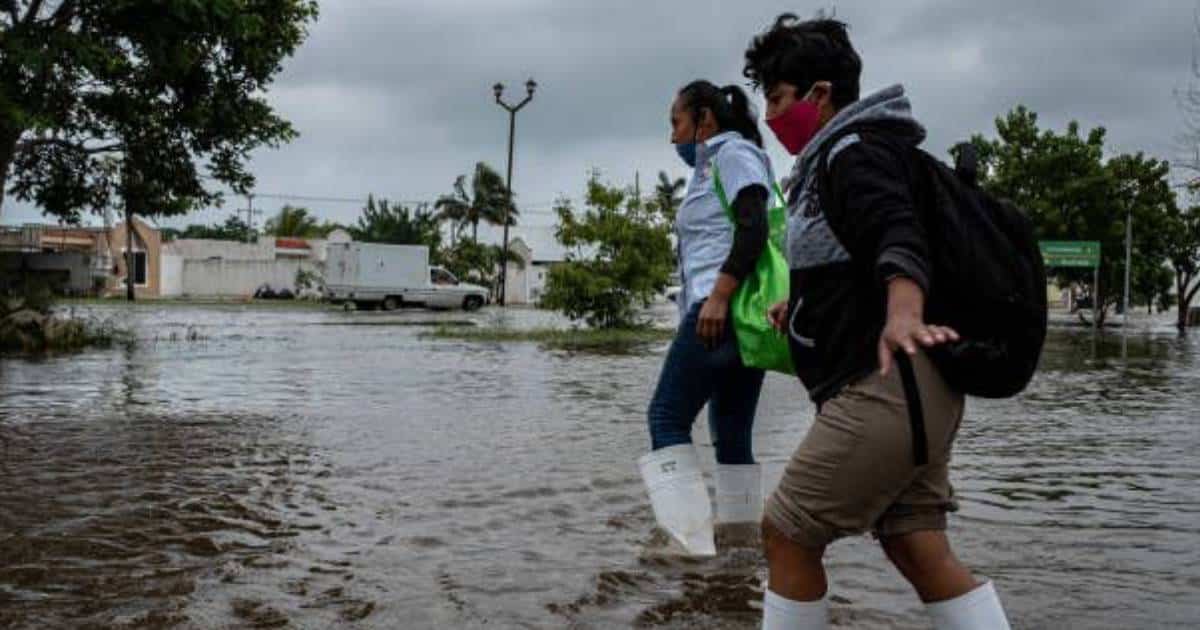 lluvias fuertes y actividad eléctrica se esperan este sábado en yucatán