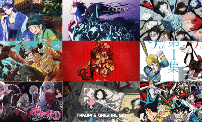 Los animes mejor calificados de 2025 que no te puedes perder