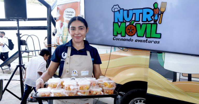 nutrimóvil lleva talleres de cocina saludable a escuelas de mérida