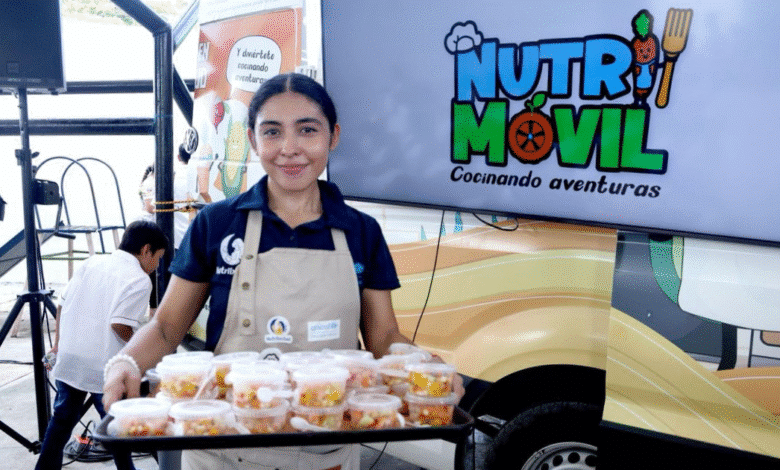 nutrimóvil lleva talleres de cocina saludable a escuelas de mérida