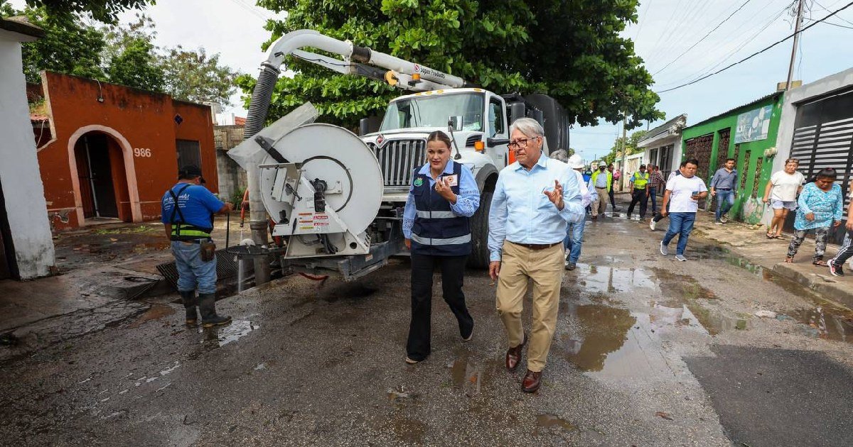 Cecilia Patrón intensifica servicios urbanos en Mérida ante temporada de lluvias