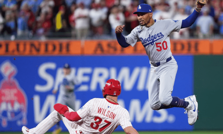 Phillies vencen a Dodgers y fuerzan cuarto juego