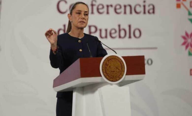 Presidenta de México lamenta división en Bolivia tras triunfo de la derecha