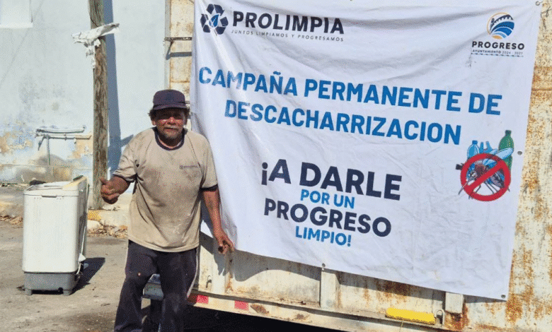 progreso intensifica la lucha contra el dengue con campañas de descacharrización y fumigación