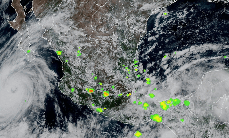 Pronostican lluvias torrenciales en gran parte del país alerta por tormentas eléctricas y posibles inundaciones