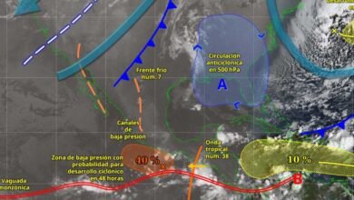 Pronóstico del clima viernes 17 de octubre, siguen las lluvias para el sureste mexicano
