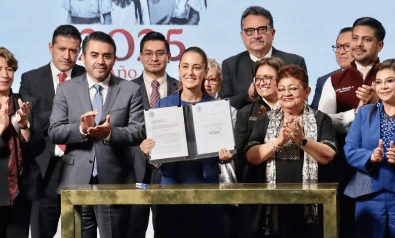 “Este cambio a la Ley de Aguas Nacionales es una buena forma de celebrar el primer año de Gobierno”: resaltó la Jefa del Ejecutivo Federal