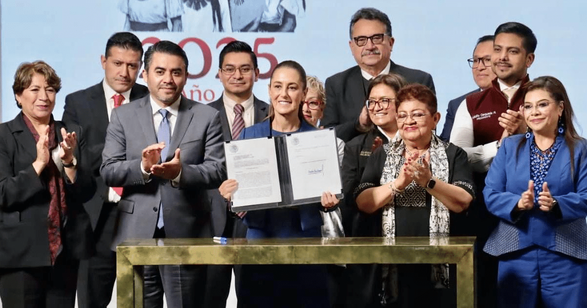 “Este cambio a la Ley de Aguas Nacionales es una buena forma de celebrar el primer año de Gobierno”: resaltó la Jefa del Ejecutivo Federal