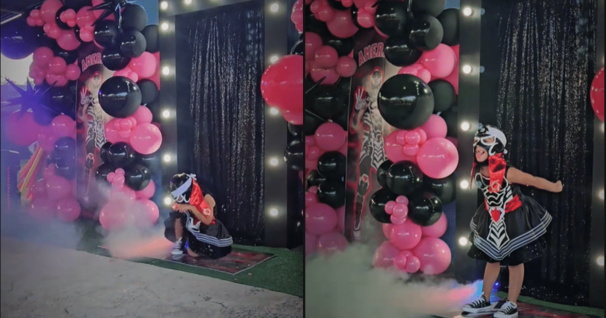Una fiesta de cumpleaños con la temática de Penta Zero Miedo, la superestrella mexicana de la WWE, se ha convertido en una sensación viral en TikTok.