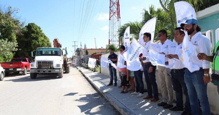 Ilumina Rihani González Chuburná Puerto con nuevas luminarias