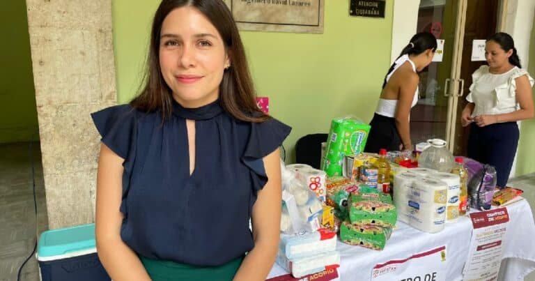 Yucatecos responden ante llamado de apoyo con donaciones