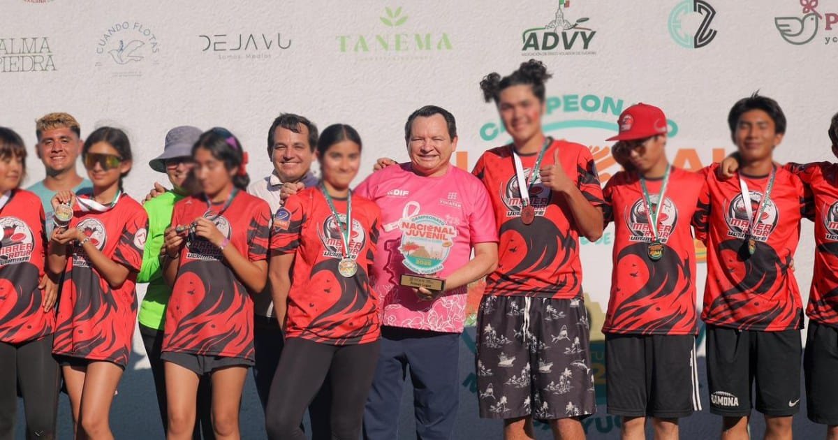 Clausura del Campeonato Nacional de Ultimate Frisbee en Yucatán